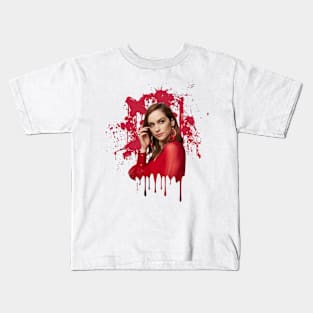 Wynonna Earp Melanie Scrofano Drip Series Kids T-Shirt